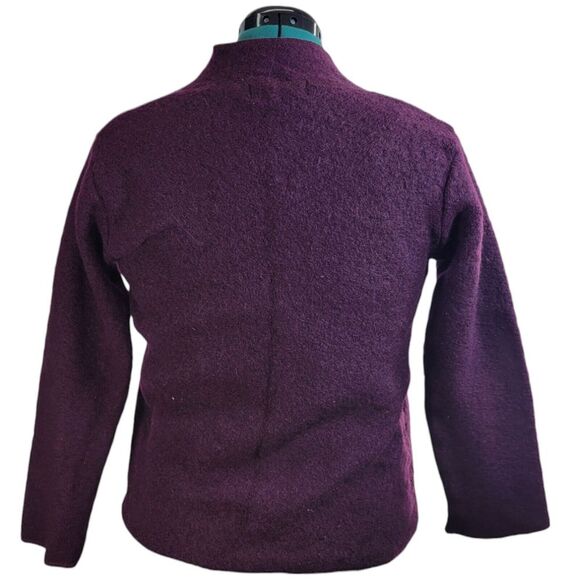 Indigenous Designs Peruvian Alpaca Sheep Wool Cardigan Sweater Size Small - Picture 4 of 9